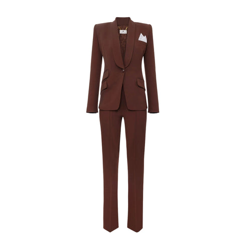 Elisabetta Franchi Tailleur Tailleur Donna un petto svasato 42 - Francavilla Moda